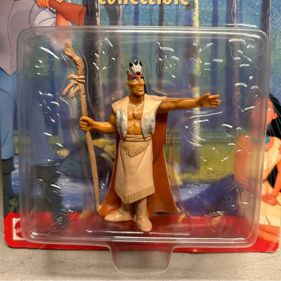 3 Vintage 1995 Mattel Disney's Pocahontas Collectible Figures New And Sealed - Picture 9 of 16